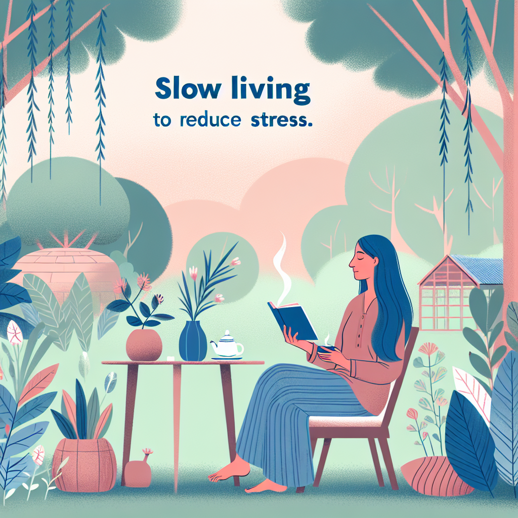 Memahami dan Menerapkan Slow Living untuk Mengurangi Stres